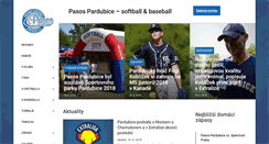 Desktop Screenshot of pasos.cz